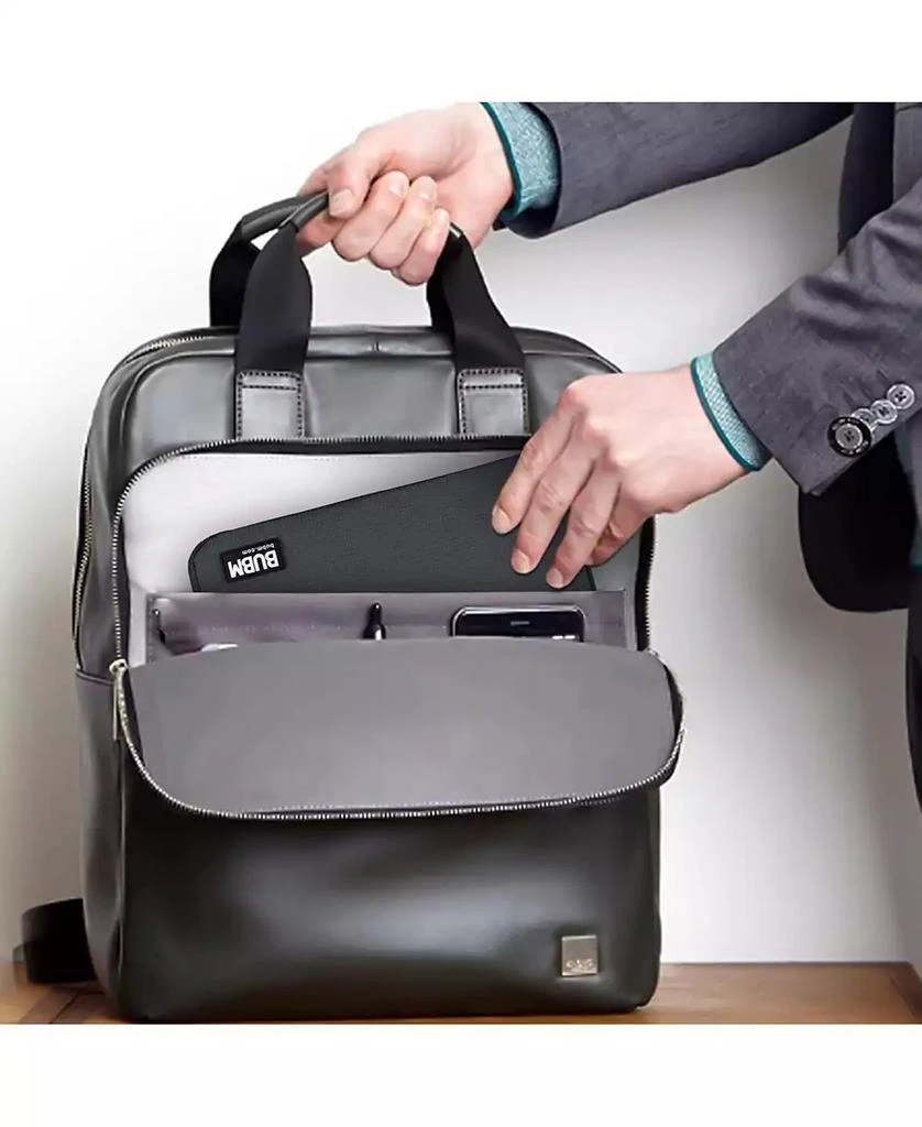 BUBM Gray Electronics Organizer - Medium Double Layer Travel Storage Bag for iPad Mini, Cables, USB Drives, Chargers & Tech Accessories 8