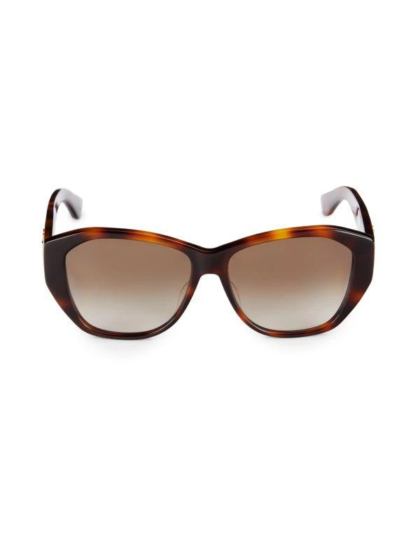 Yves Saint Laurent 56MM Oval Sunglasses 1