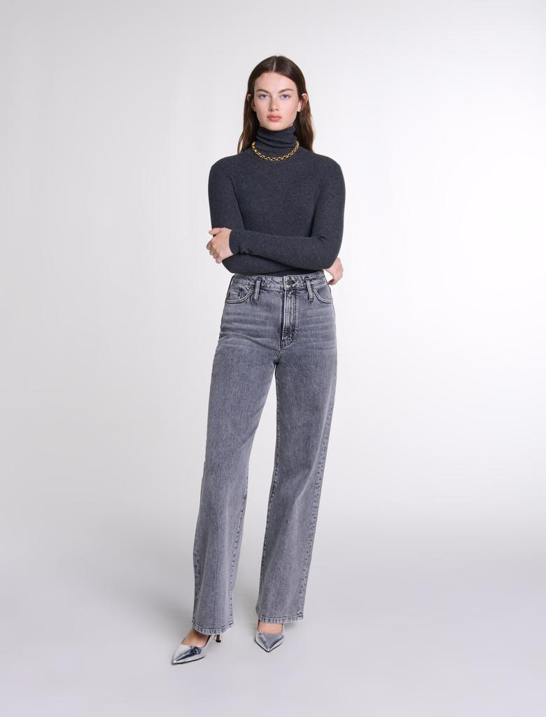 Maje Maje Woman's wool Wool and silk jumper for Fall/Winter