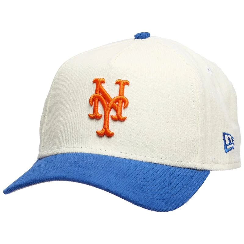 New Era New Era Mets 940 A Frame Corduroy Cap - Men's 1