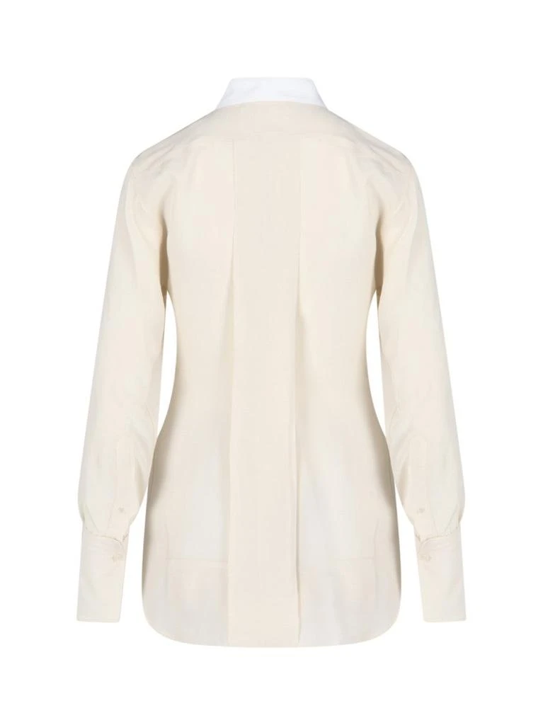 Victoria Beckham Silk Shirt – Off-White 2