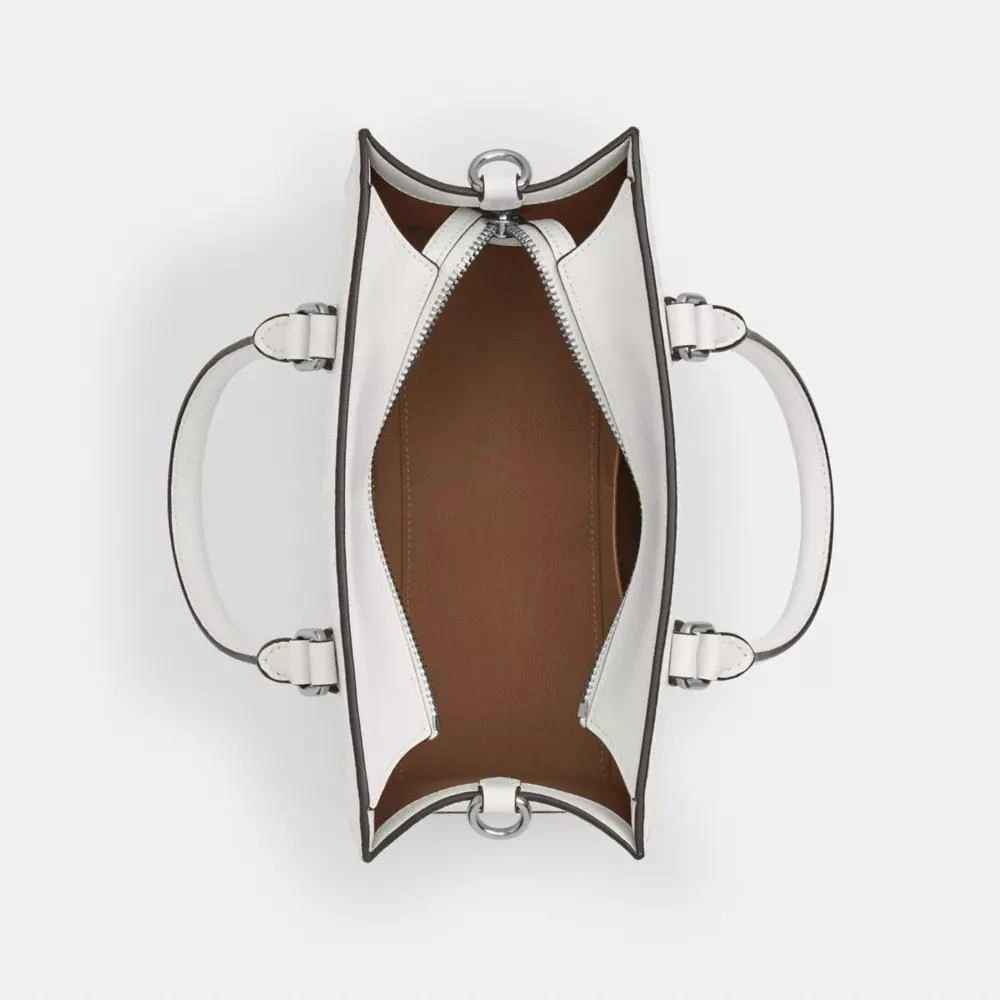 Coach Maggie Small Tote Bag In Signature Canvas 5