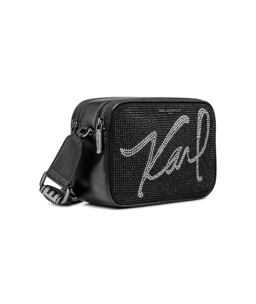 Karl Lagerfeld Paris MAYBELLE SCRIPT KARL CROSSBODY 2