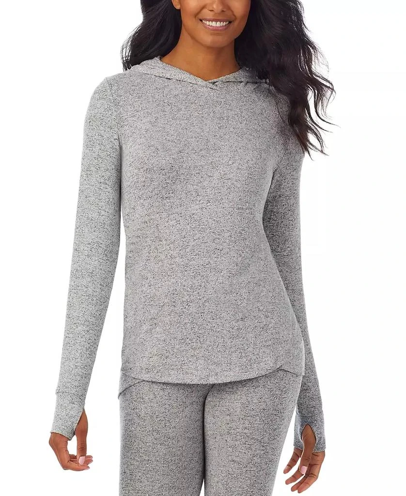 Cuddl Duds SoftKnit Long-Sleeve Tunic Hoodie 1