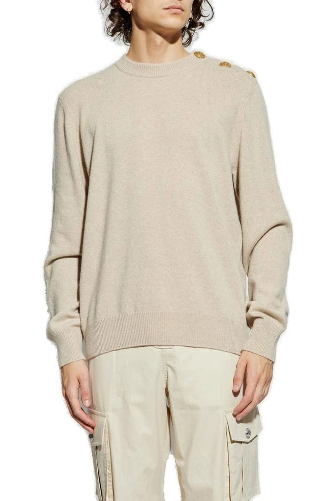 Balmain Balmain Relaxed Fit Knit Jumper 2