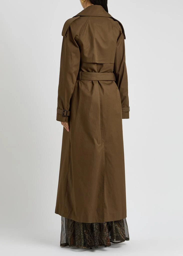 Yves Saint Laurent Double-breasted cotton-twill trench coat 3