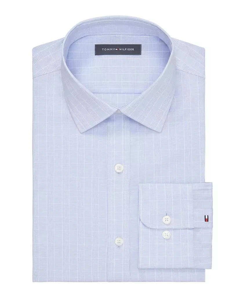 Tommy Hilfiger Men's TH Flex Essentials Wrinkle-Resistant Stretch Slim-Fit Dress Shirt 3