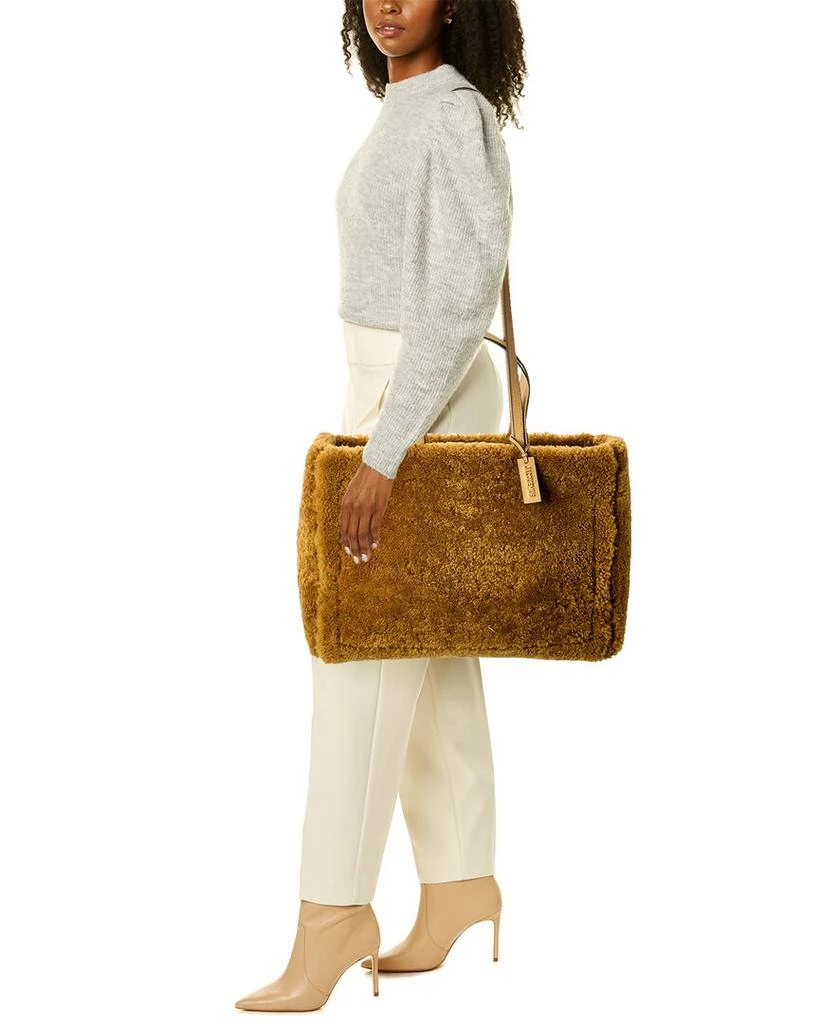 Jacquemus Jacquemus Le Cabas Neve Large Wool & Leather Tote 4