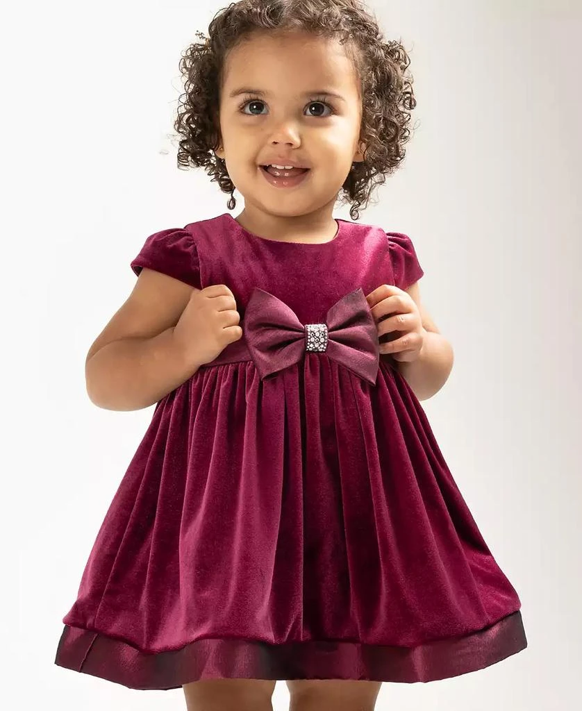 Shop Baby Girl Velvet Social Dress on Sale at BeyondStyle – Get 71