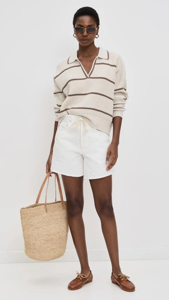 Splendid Splendid x Cella Jane Stripe Polo Sweater 4