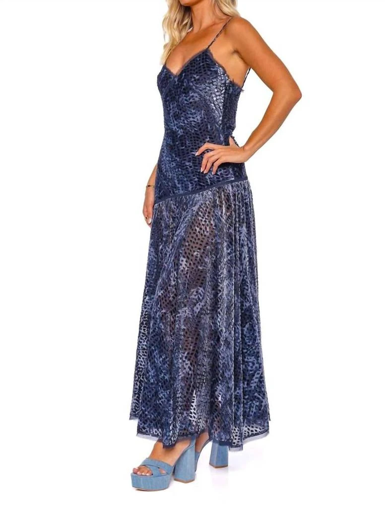 Elodie Midi Dress In Blue Marine Velvet  On Sale Now with Up to 60% Off |  Discover Exclusive Deals & Savings at BeyondStyle  Authentic Ulla Johnson  women|clothing|dresses with Limited-Time Discounts,