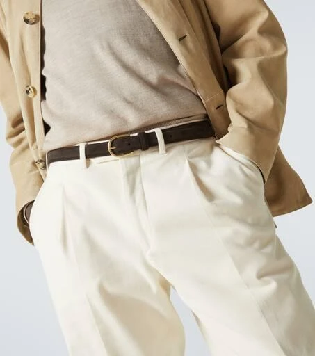 Saman Amel Cardon suede belt 3