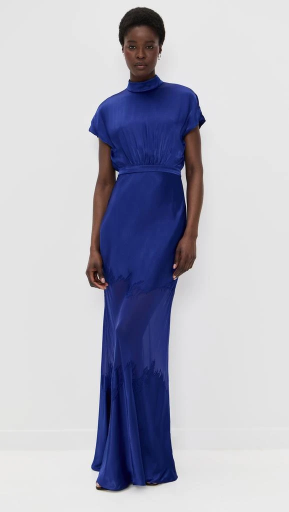 Saloni Fabienne Long Dress 1