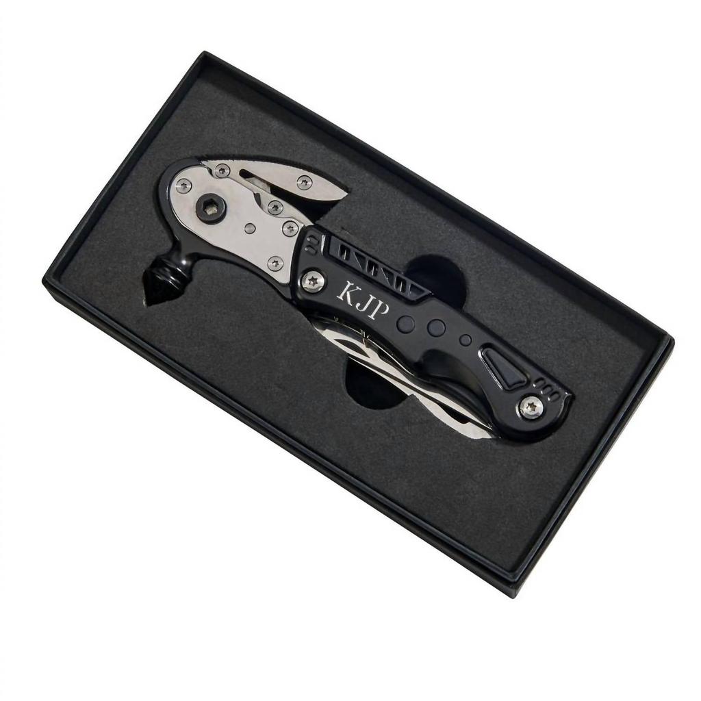 Creative Gifts International Glass Breaker With Multi Tools In Black