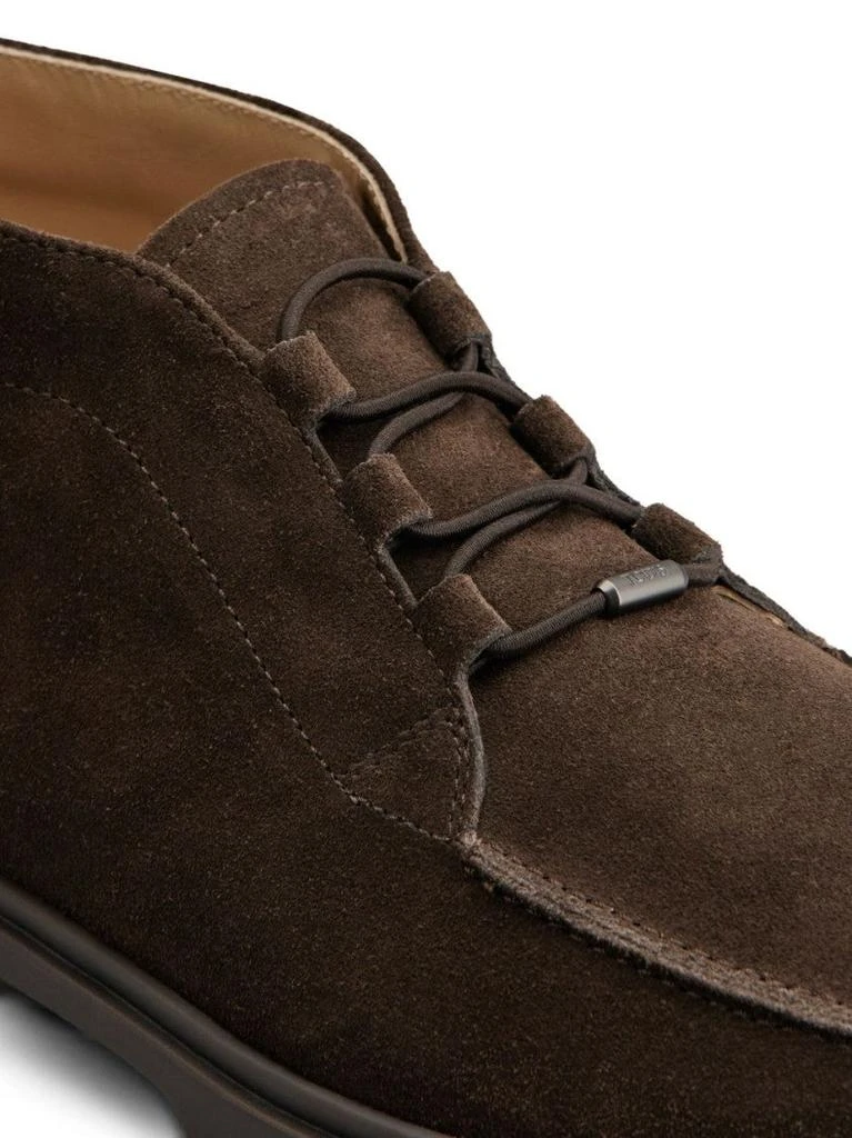Tod's Polacchino Laced Shoes With Logo 4