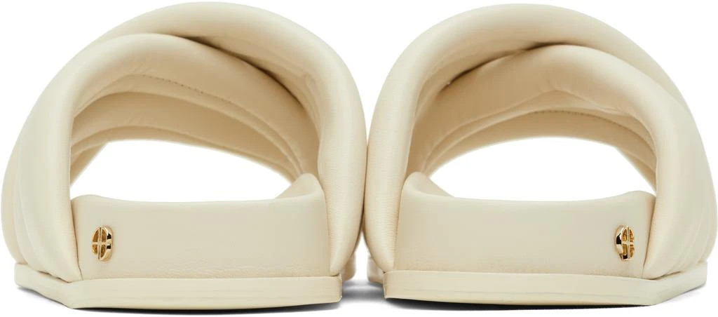 ANINE BING Off-White Lizzie Sandals 2