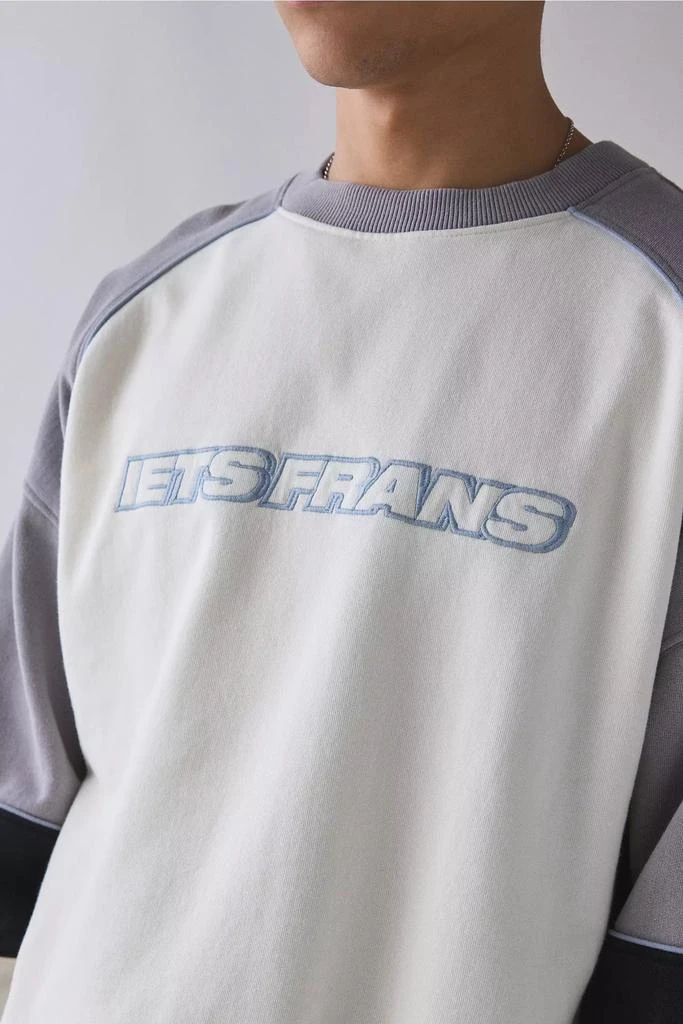 iets frans iets frans... Paneled Crew Neck Sweatshirt 4