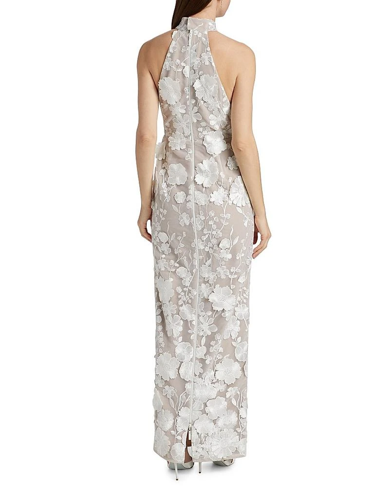 BRONX AND BANCO Jasmine Halterneck Gown 5