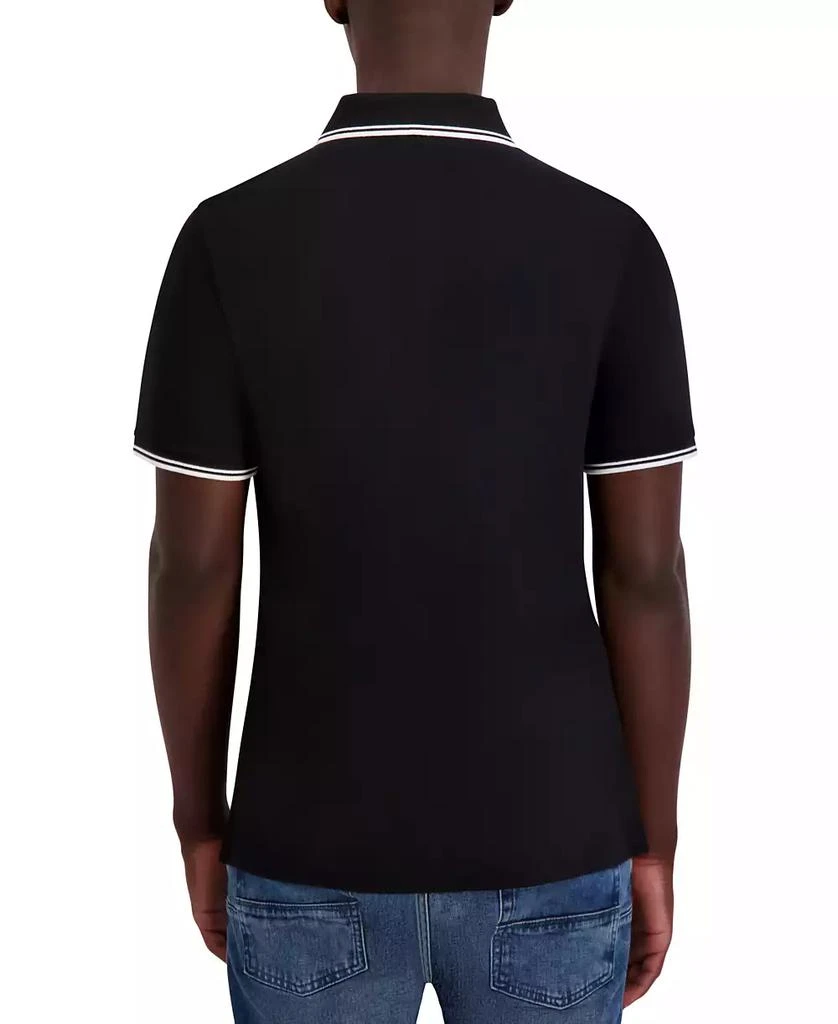 Karl Lagerfeld Paris Men
s Regular-Fit Tipped Polo Shirt 4