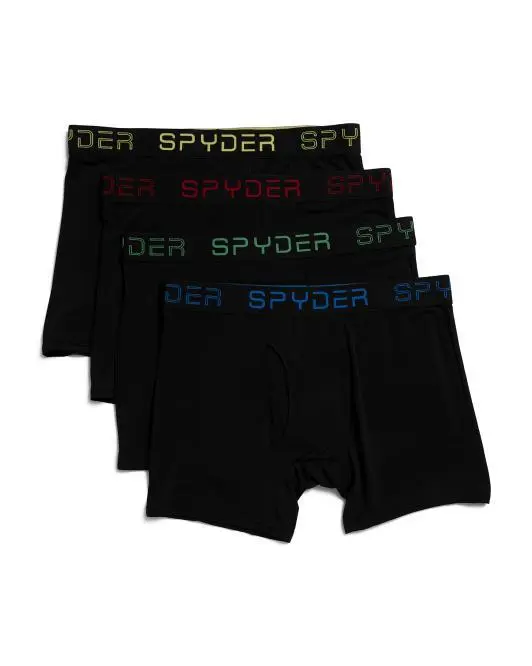 Spyder 4pk Knit Boxer Briefs