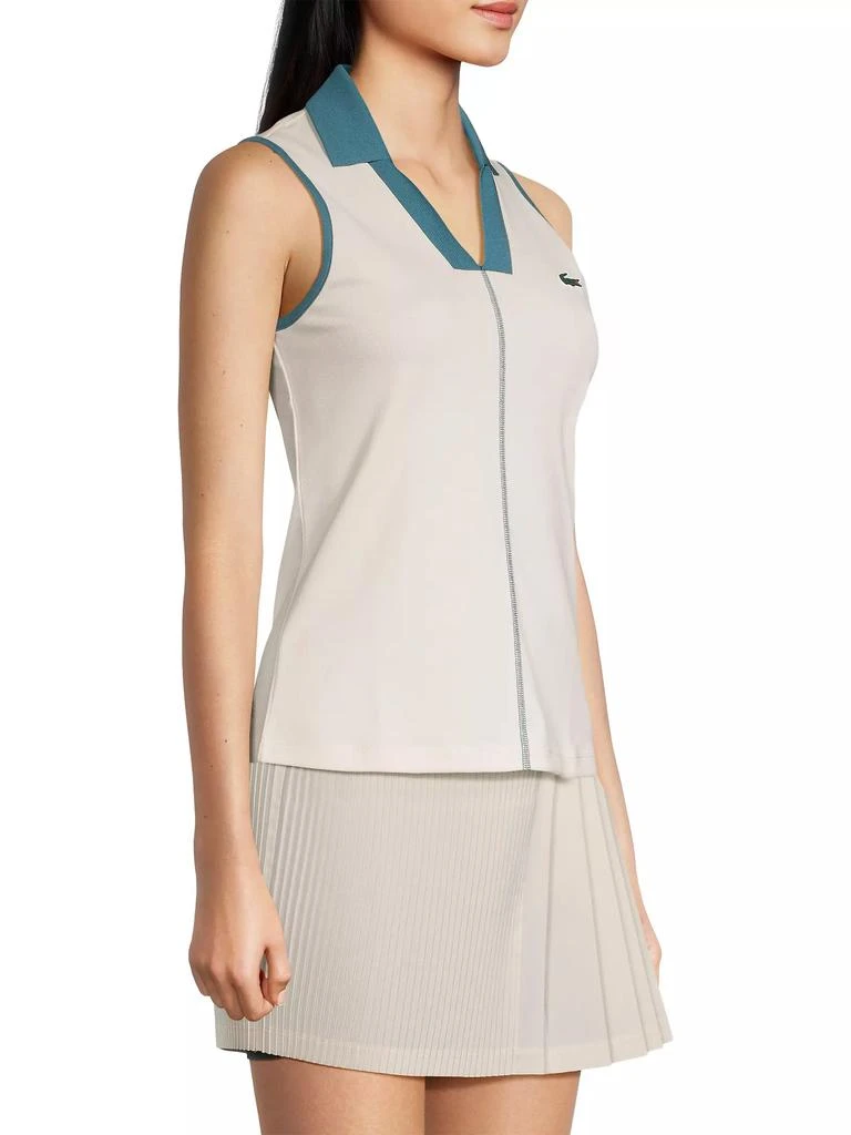 Lacoste Sleeveless Performance Polo 4