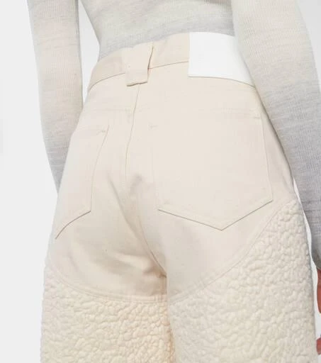 Cordova Kozzy high-rise faux-shearling straight pants 5