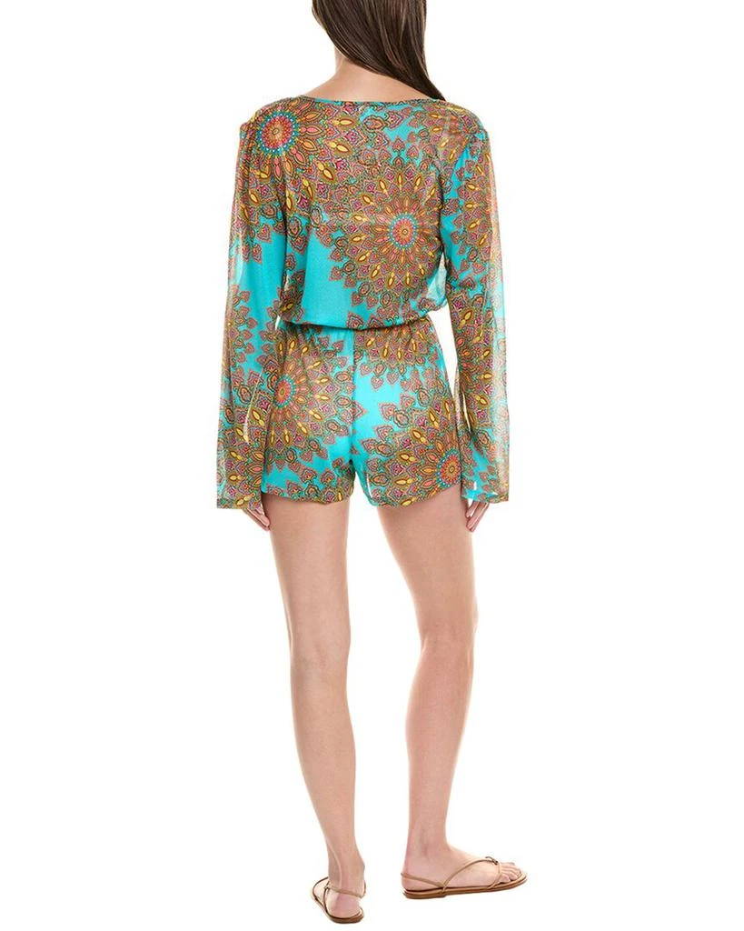 Luli Fama Surplice Cover-Up Dress 2