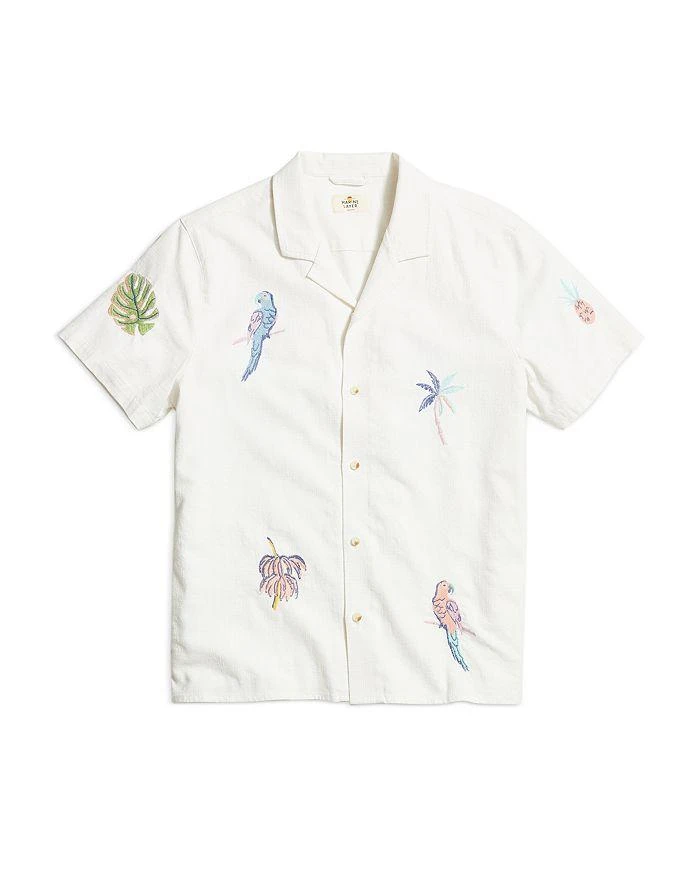 Marine Layer Embroidered Resort Shirt 5