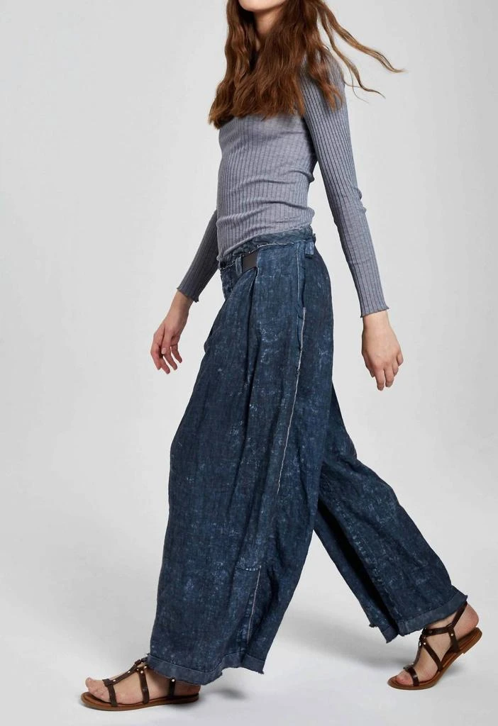 Umit Unal Umit Unal - Linen Wide Leg Pants 2