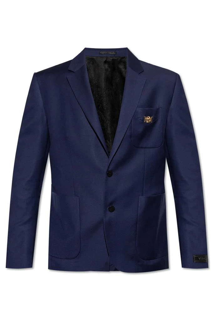 Versace Versace Single-Breasted Tailored Blazer from Cettire