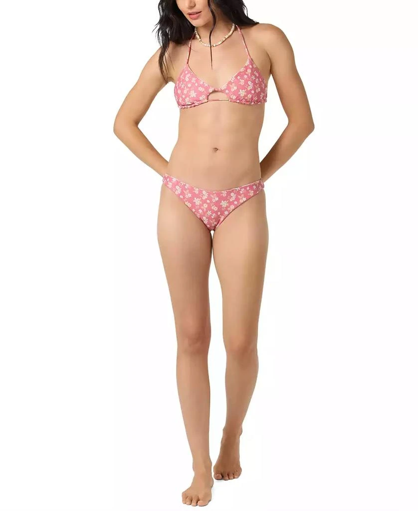 O
Neill Juniors
s Camellia Floral Madrid Revo V-Neck Swimsuit Top 3