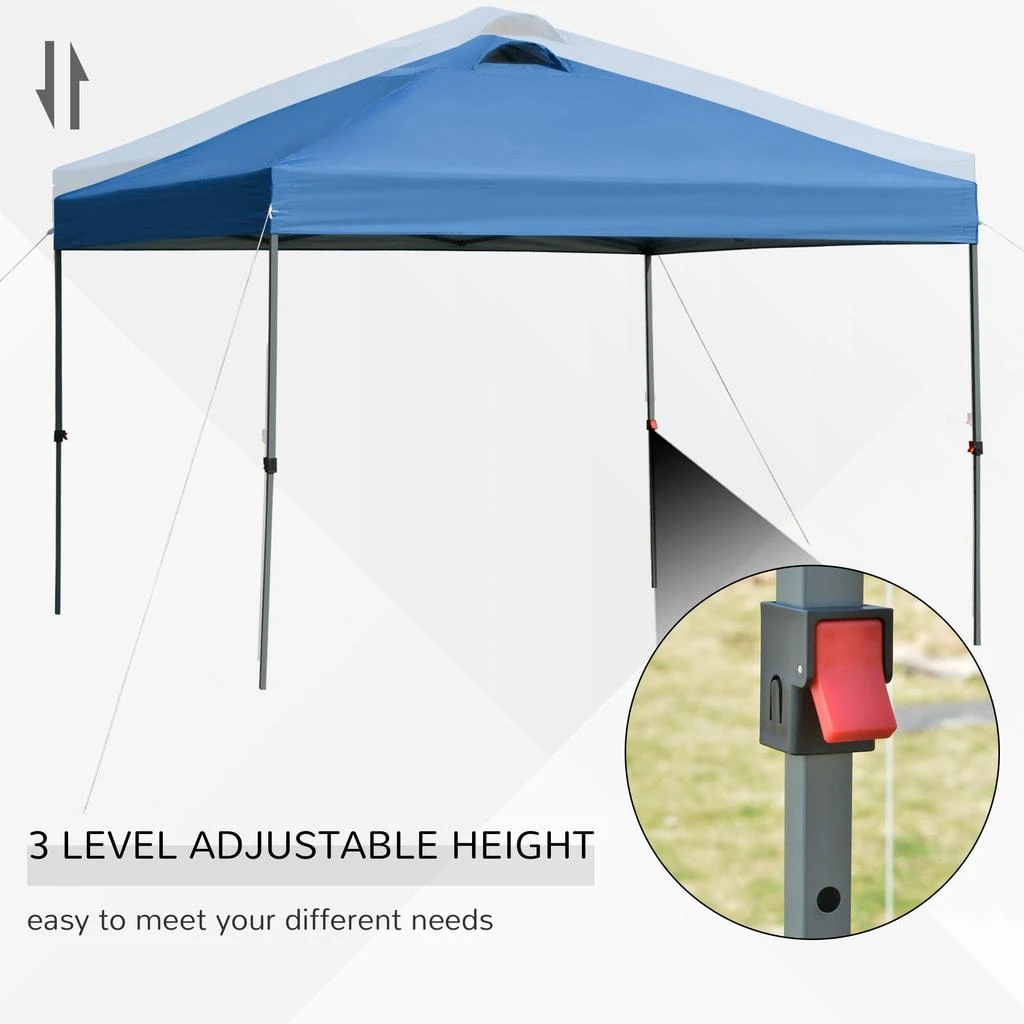 Streamdale Furniture Streamdale 10' x 10' Pop Up Canopy Tent 5