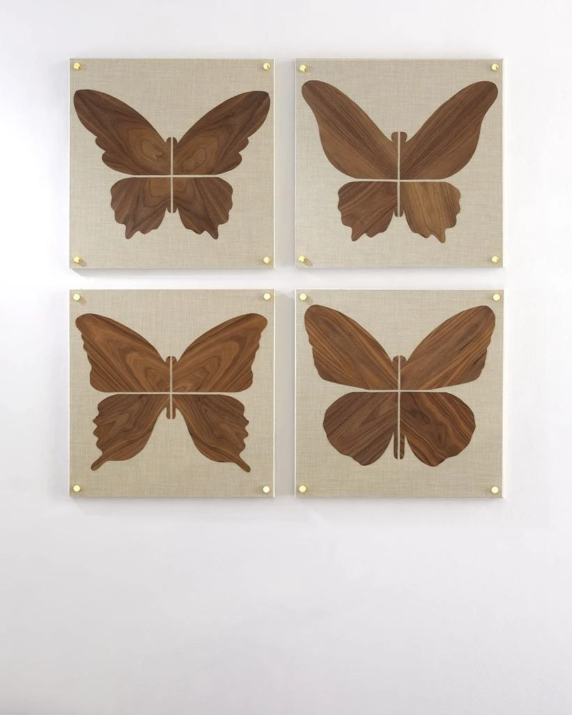 Tommy Mitchell Walnut Butterfly Artwork 4