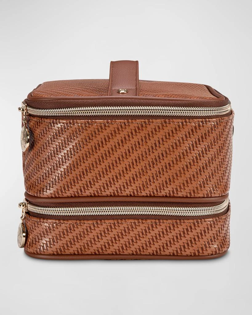 Stephanie Johnson Rosewood Cognac Jenny Train Case 3