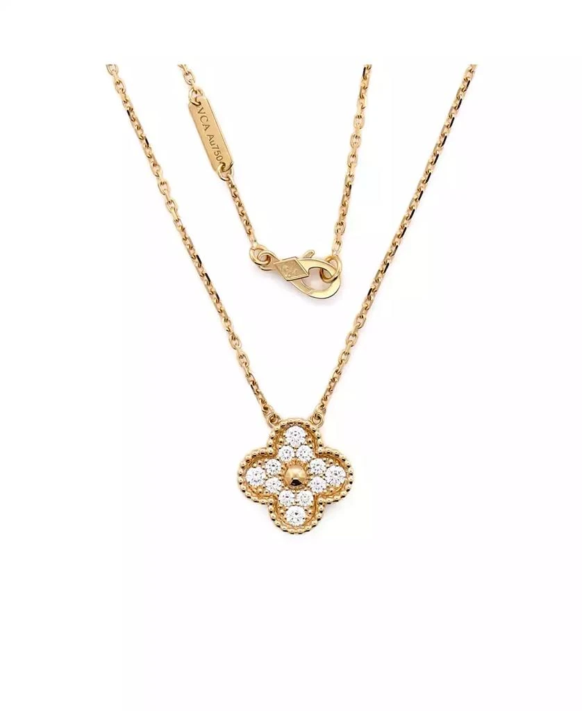 Pre-Owned Van Cleef
Arpels Vintage Alhambra Pendant Necklace 4