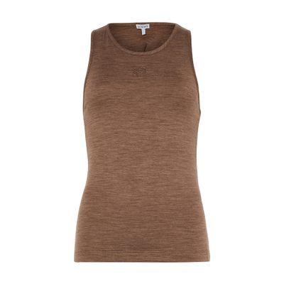 Loewe Anagram wool vest top