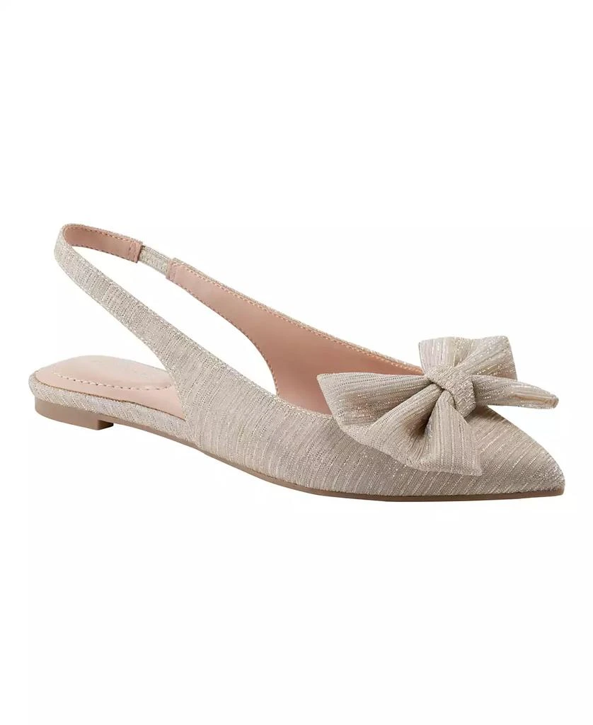 Bandolino Women's Simona Bow Slingback Flats 1
