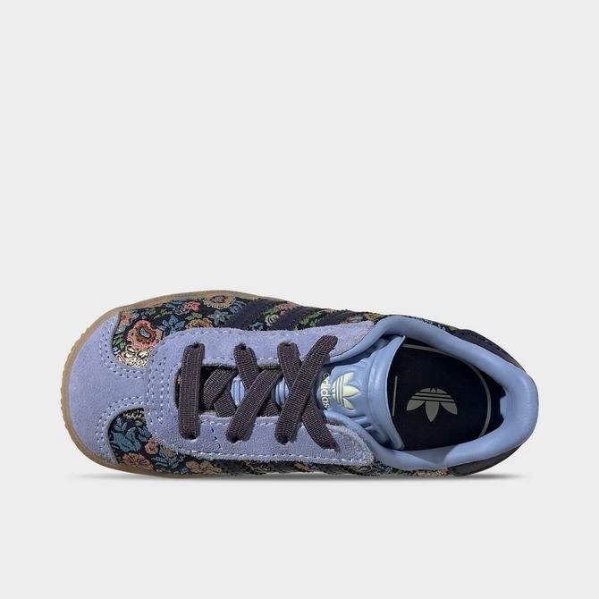 Adidas Kids' Toddler adidas Originals x Liberty London Comfort Closure Stretch Lace Gazelle Casual Shoes 5