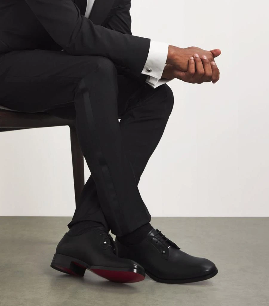 Christian Louboutin Chambeliss Leather Derby Shoes 3