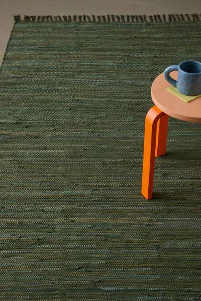 Urban Renewal ReMADE By UO Remnants Solid Chindi Rug 1