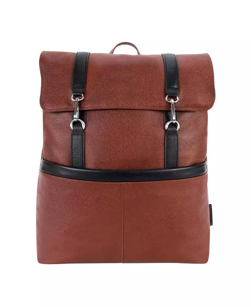 McKlein Element 17" Flap-Over Laptop Tablet Backpack 3