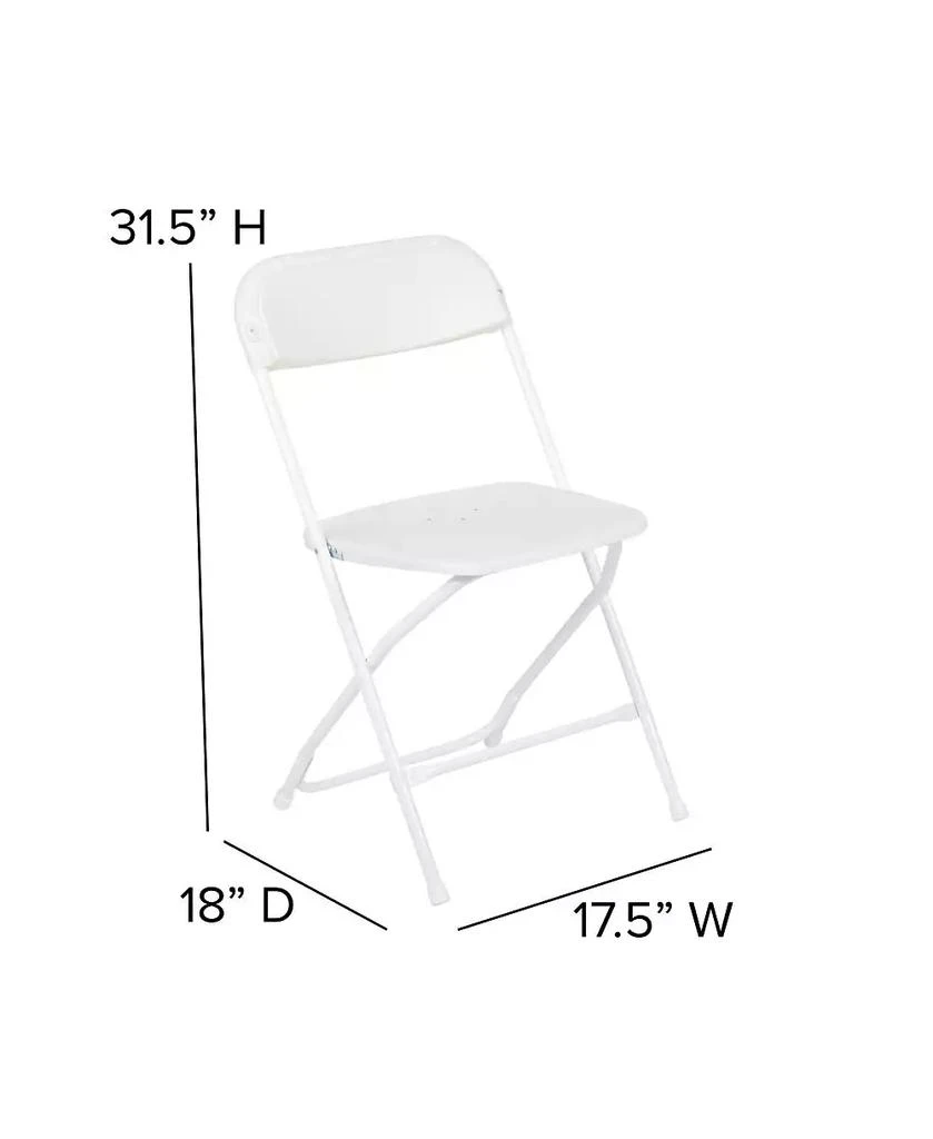 EMMA+OLIVER Outdoor Event/Tailgate Set With Pop Up Event Canopy With Carry Bag, Bi-Fold Table And 4 Folding Chairs 8