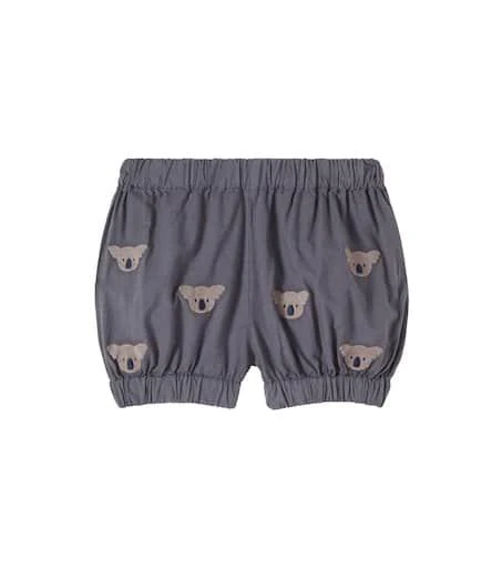 Donsje Baby Carson embroidered cotton bloomers