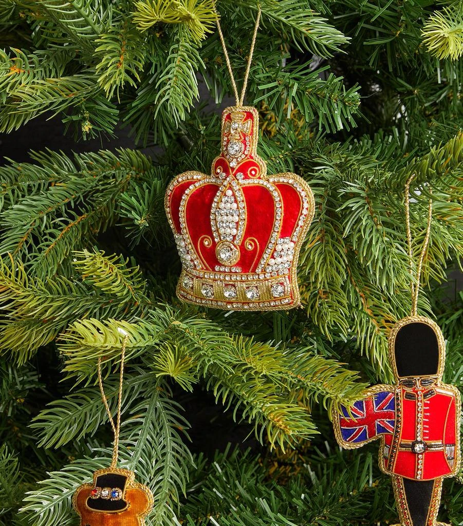 Tinker Tailor Crystal-Embellished Crown Tree Decoration 2