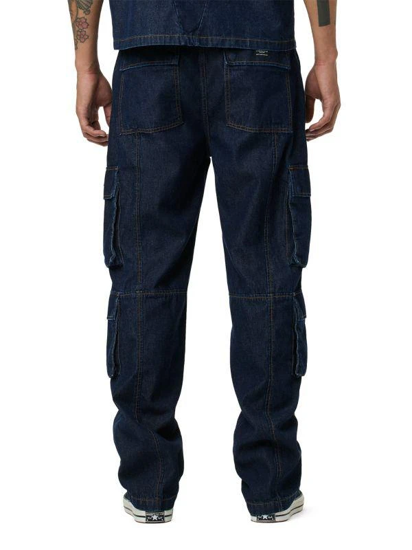 Hudson Denim Wide-Leg Cargo Pants 2