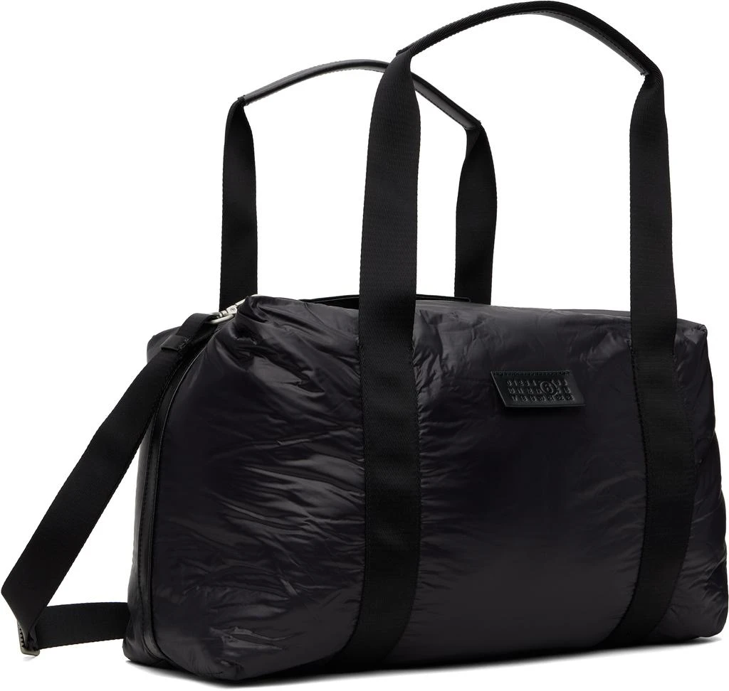 MM6 Black Crunched Weekend Duffle Bag 2