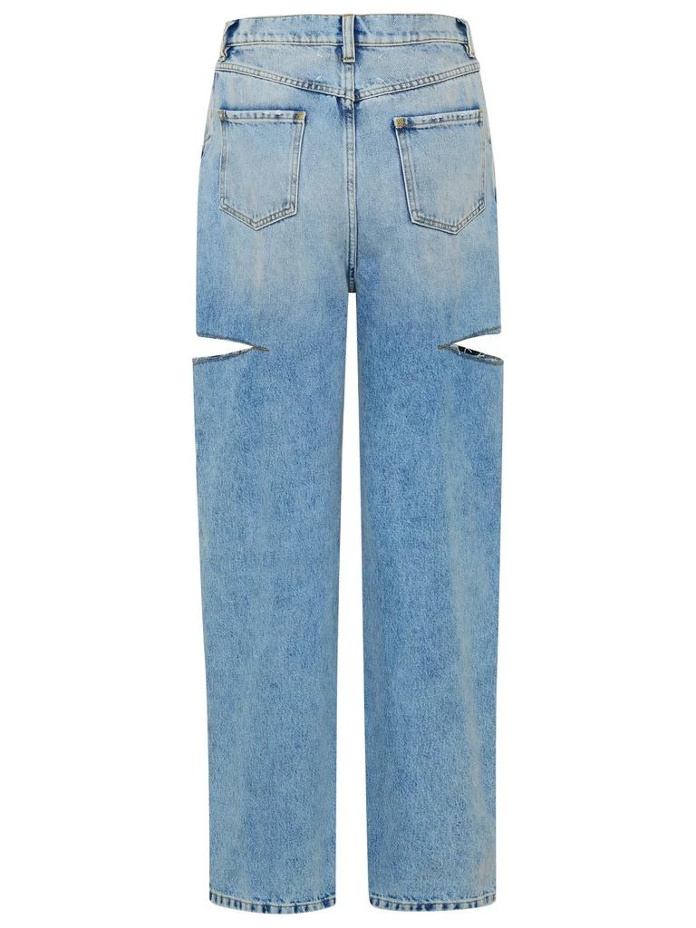 MAISON MARGIELA Maison Margiela Mid-Rise Cut-Out Detailed Jeans 2
