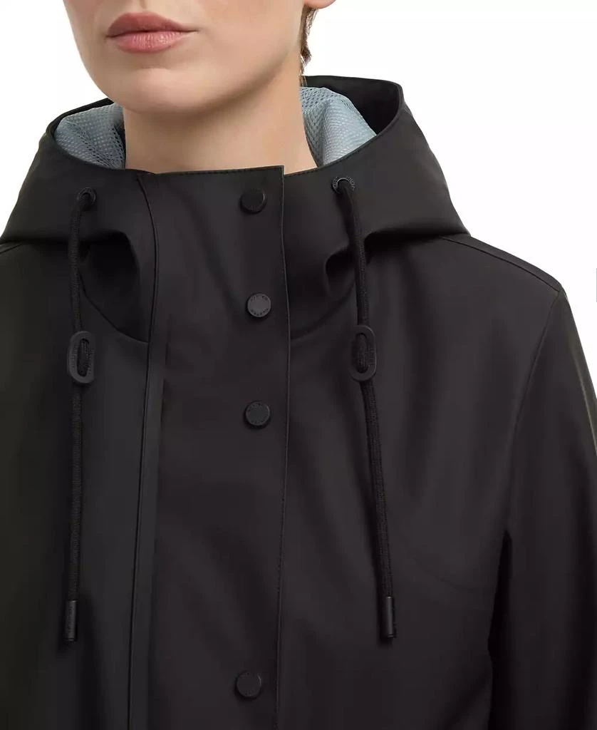 Hunter Women's Rubberized Water-Repellent Short Rain Jacket 4