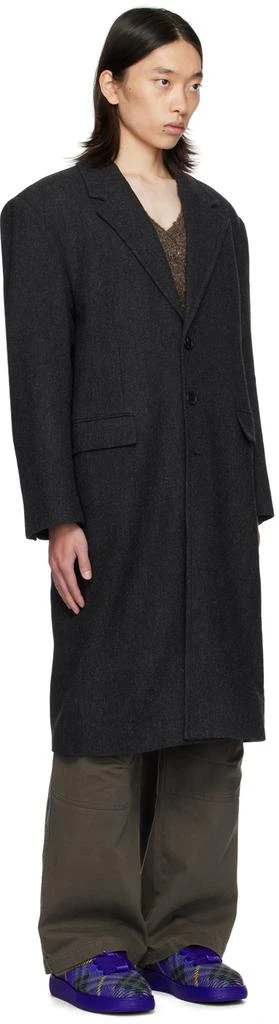 lesugiatelier Gray Tailored Long Coat 2