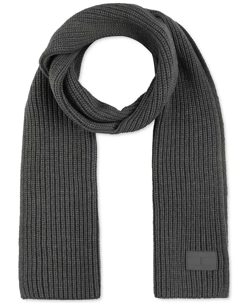 Tommy Hilfiger Men's Shaker Scarf with Ghost Patch 3